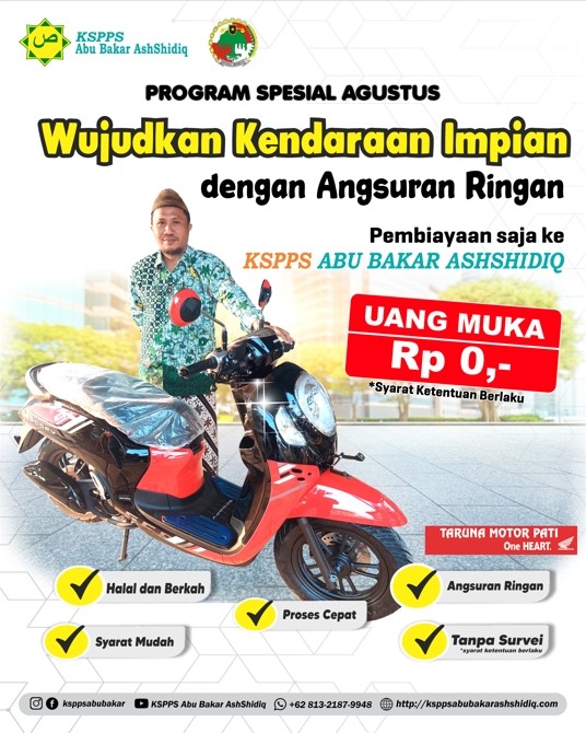 Wujudkan Kendaraan Impian dengan Angsuran Ringan, Uang Muka Rp 0,- 